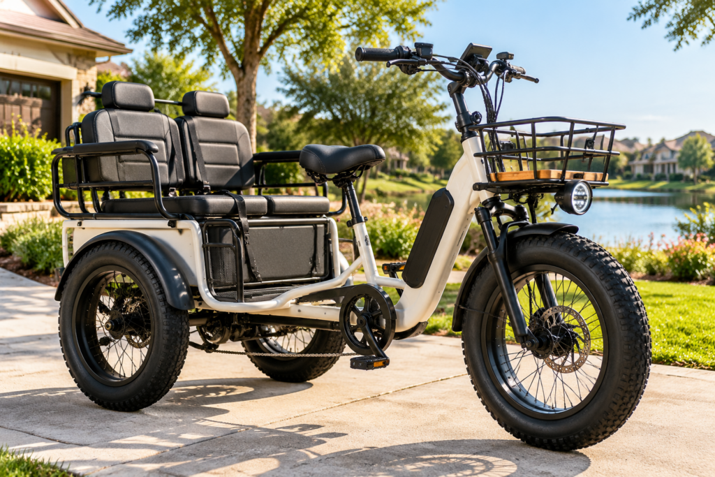family and passenger trike ranges