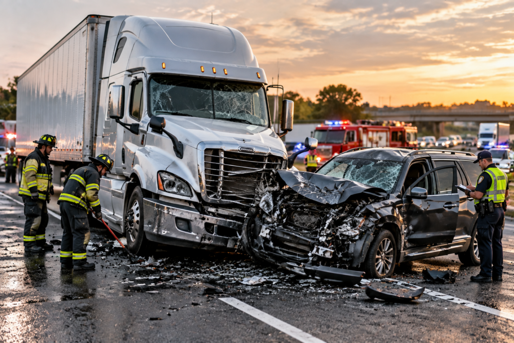 Attorneys for commercial truck collisions