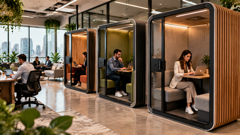 acoustic booths and pods from SoundBox Store