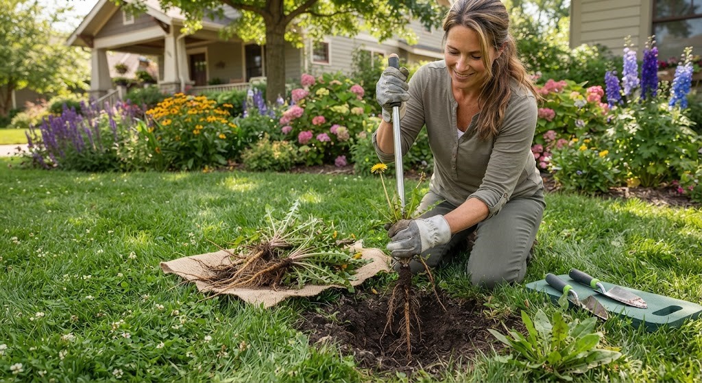 annual vs perennial weeds