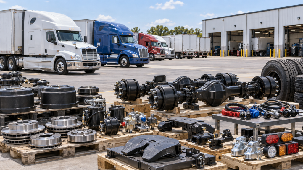 browse a variety of trailer and truck parts for every need