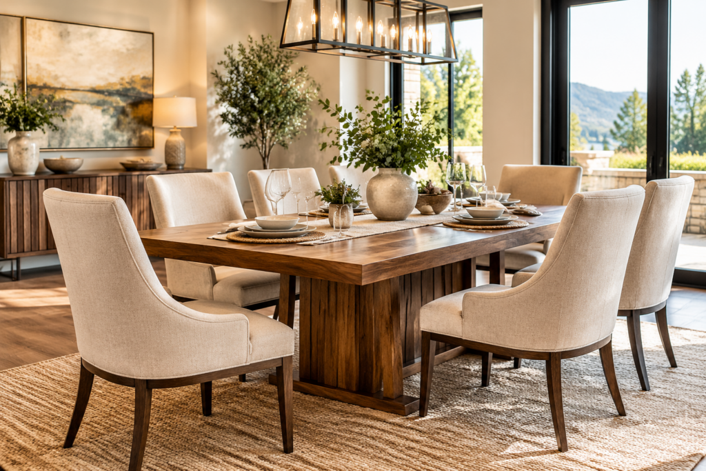comfortable dining chairs from Orsina