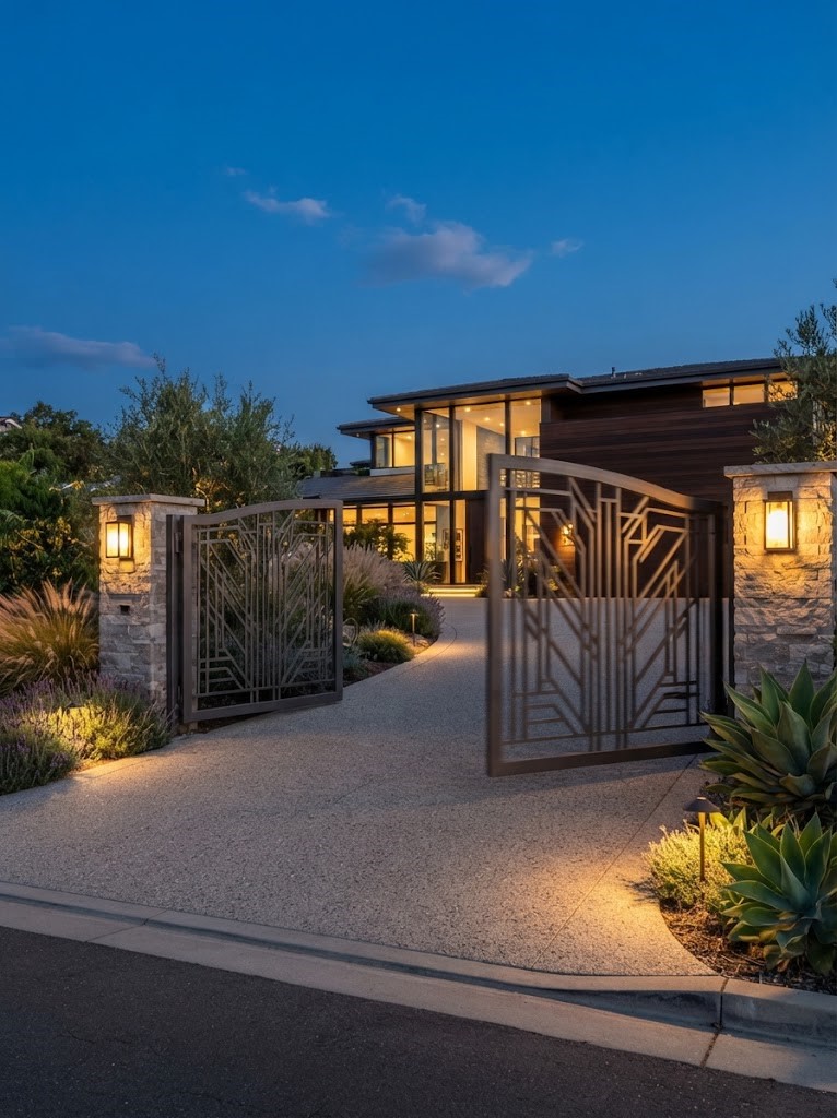 custom driveway gates