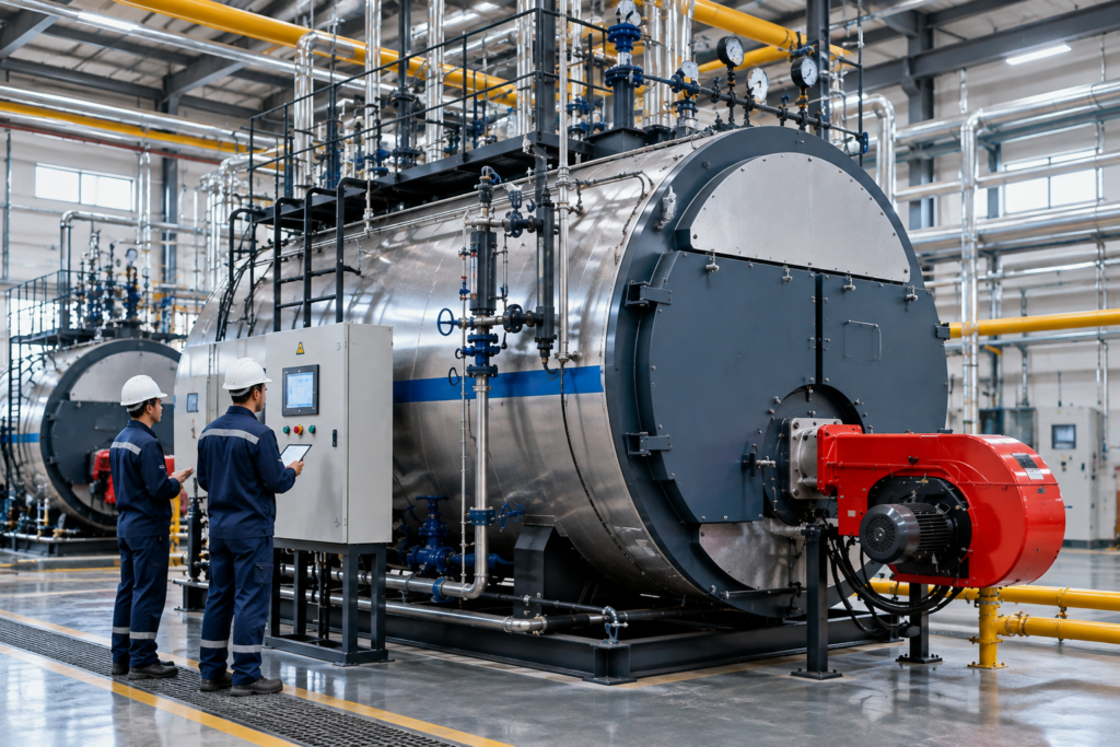 EPCB's steam boiler range