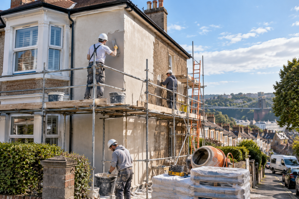 external rendering in Bristol