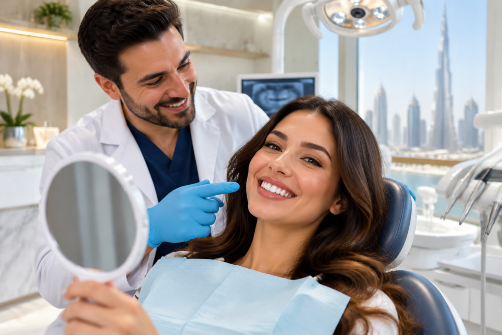 Hollywood smile in Dubai