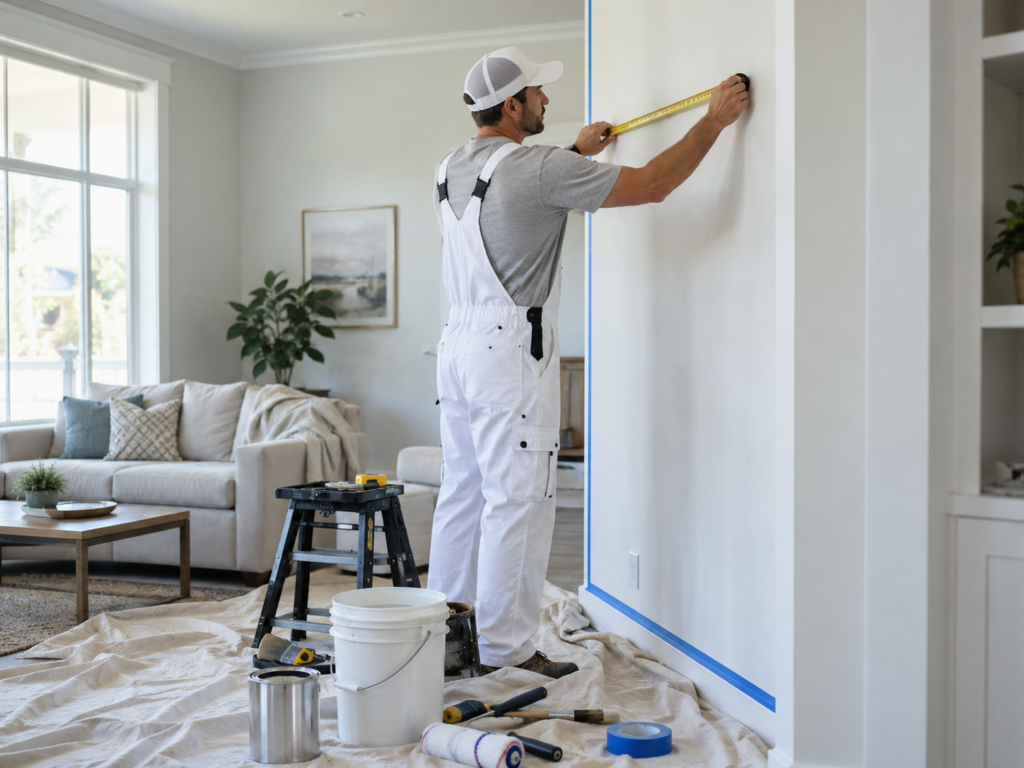 per-square-metre rates itemised by interior job type