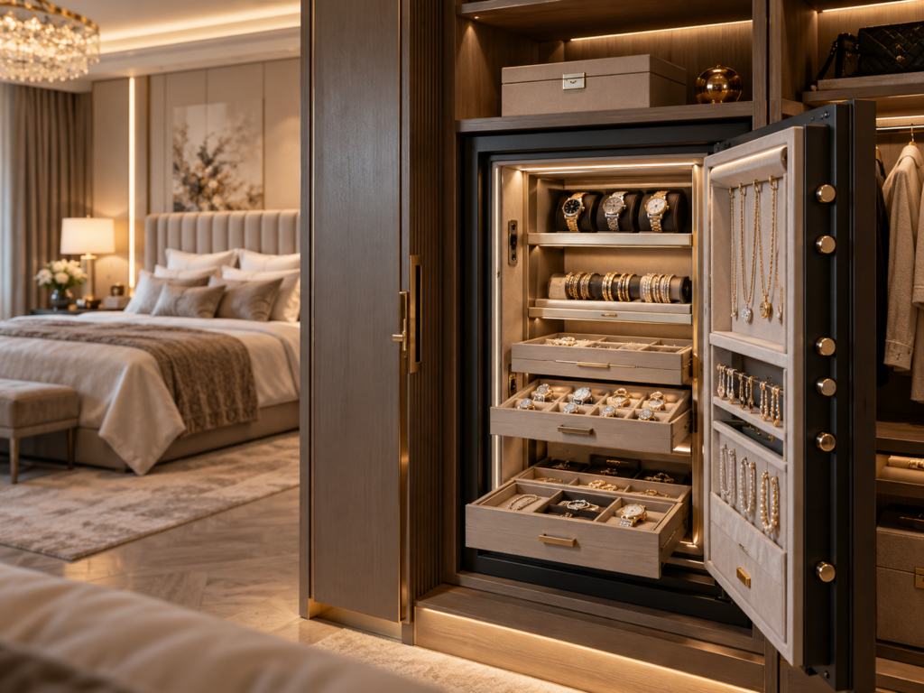 secure jewelry safes for home storage