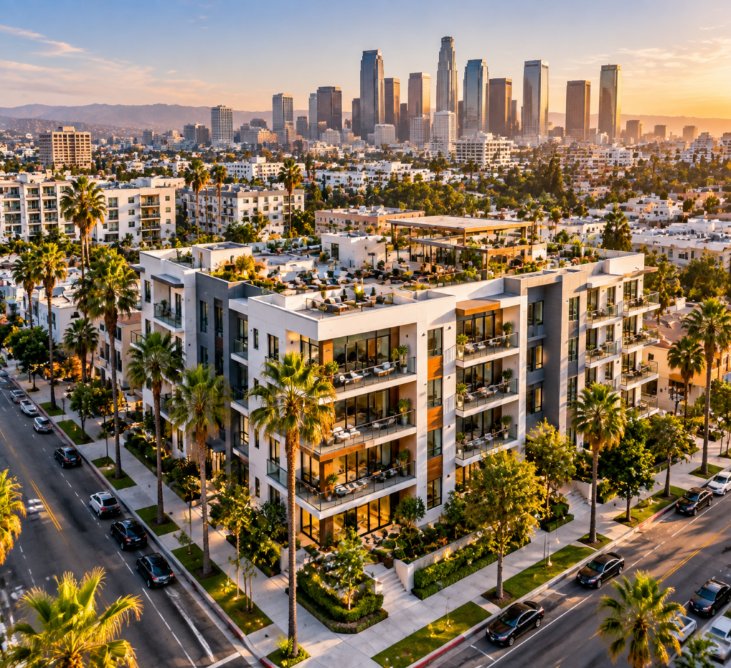 service to sell their LA apartment building