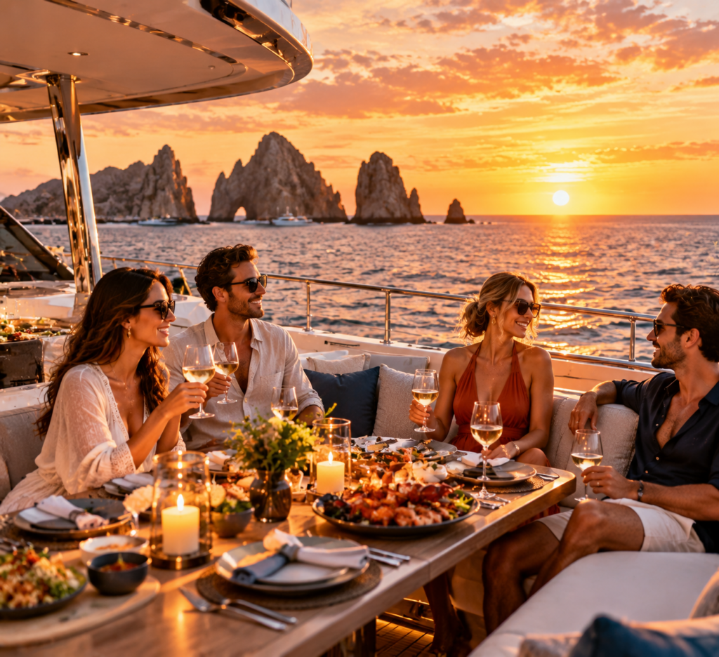 sunset cruise for a slower evening on the water