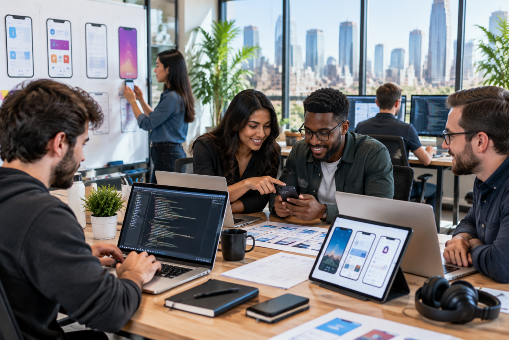 top mobile app development companies in USA