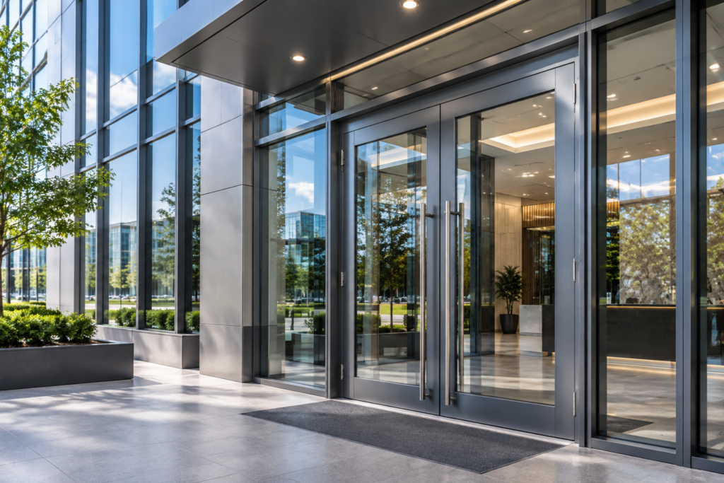 aluminum doors