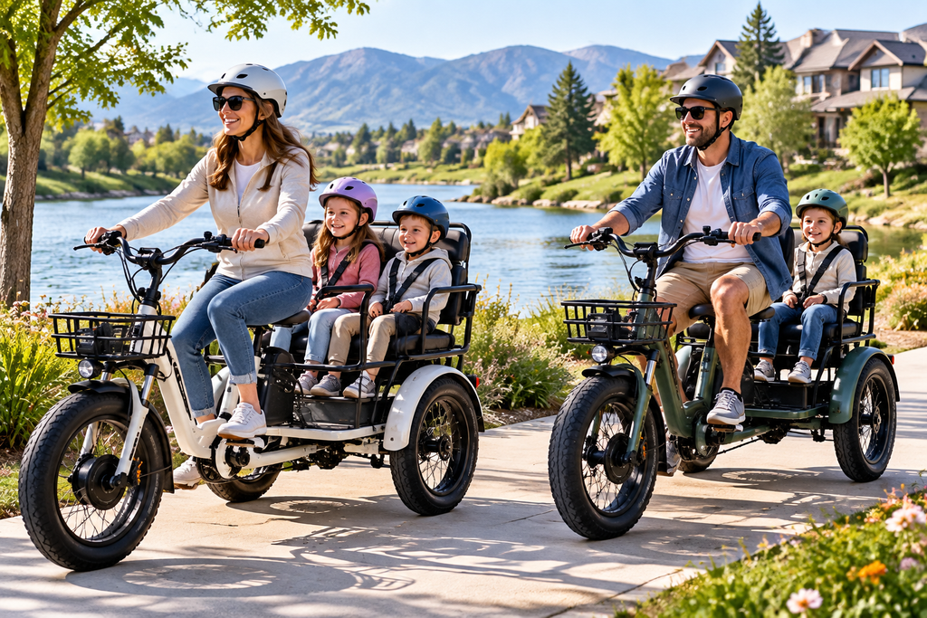 family and passenger trike ranges
