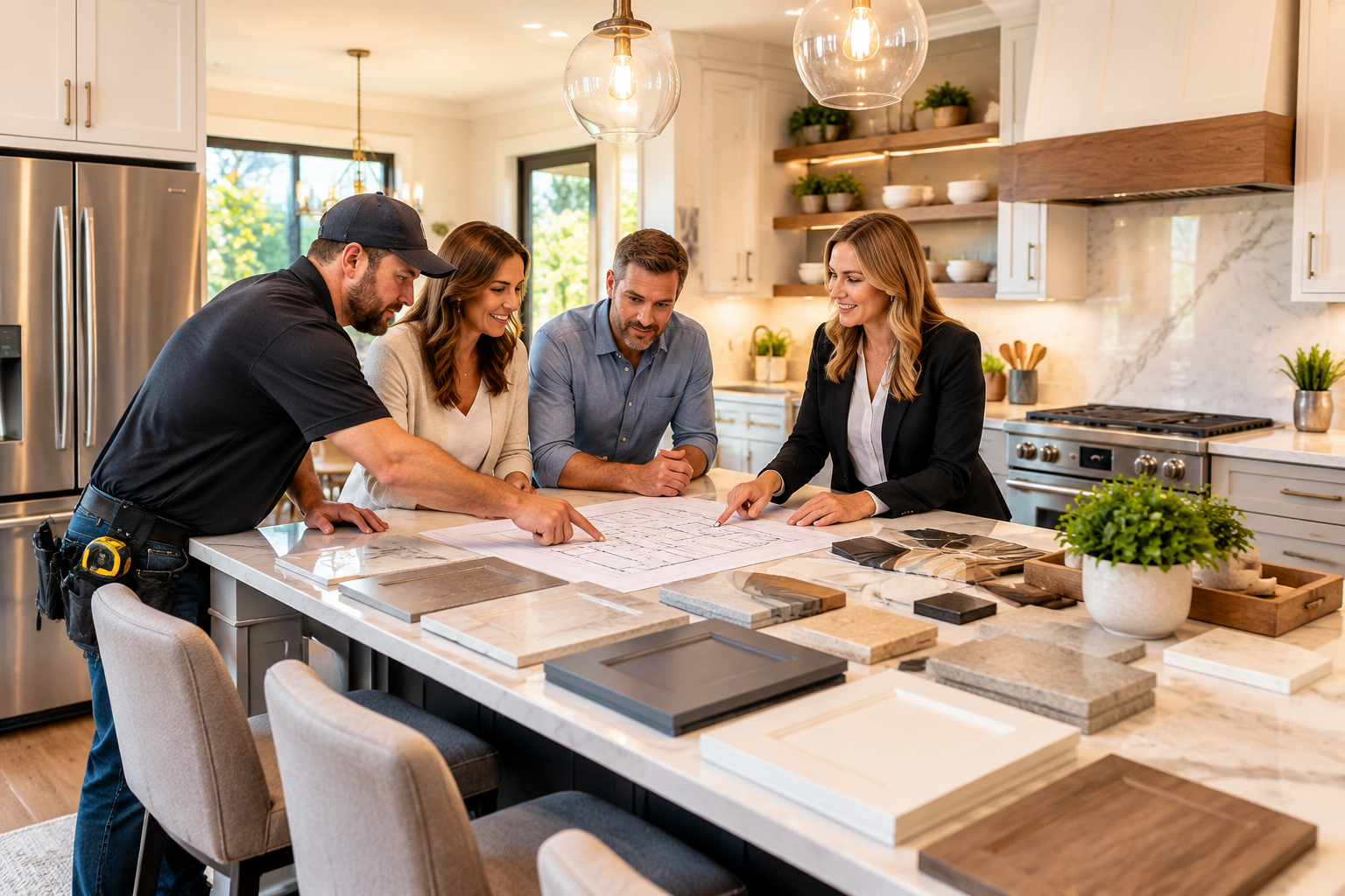 a design-build team
