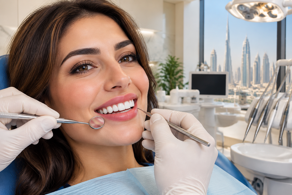 Hollywood smile in Dubai