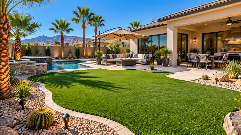 artificial grass installation in Las Vegas