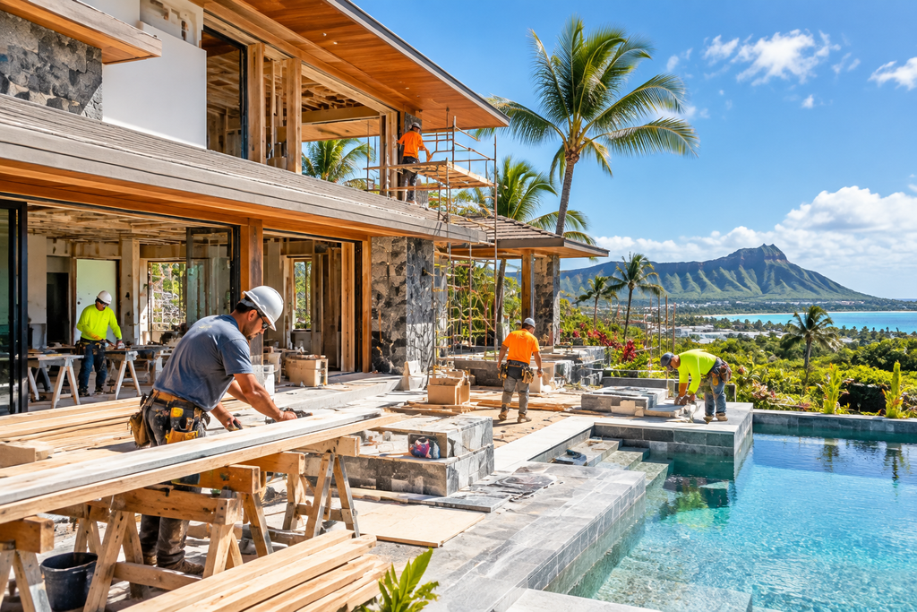 new home construction services on Oahu