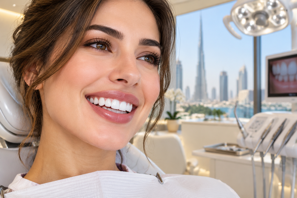 Hollywood smile in Dubai
