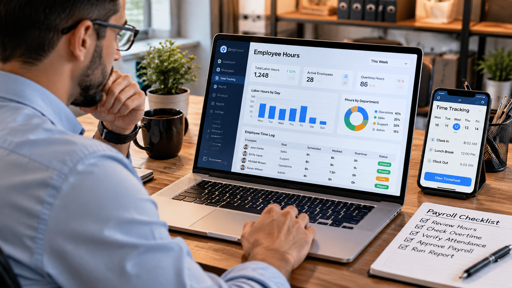 labor hours may be tracked