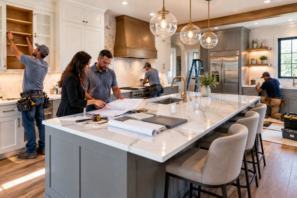 a design-build team