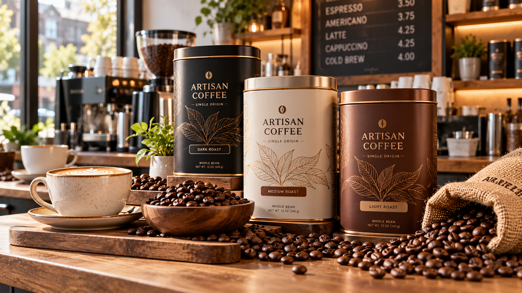coffee tin box