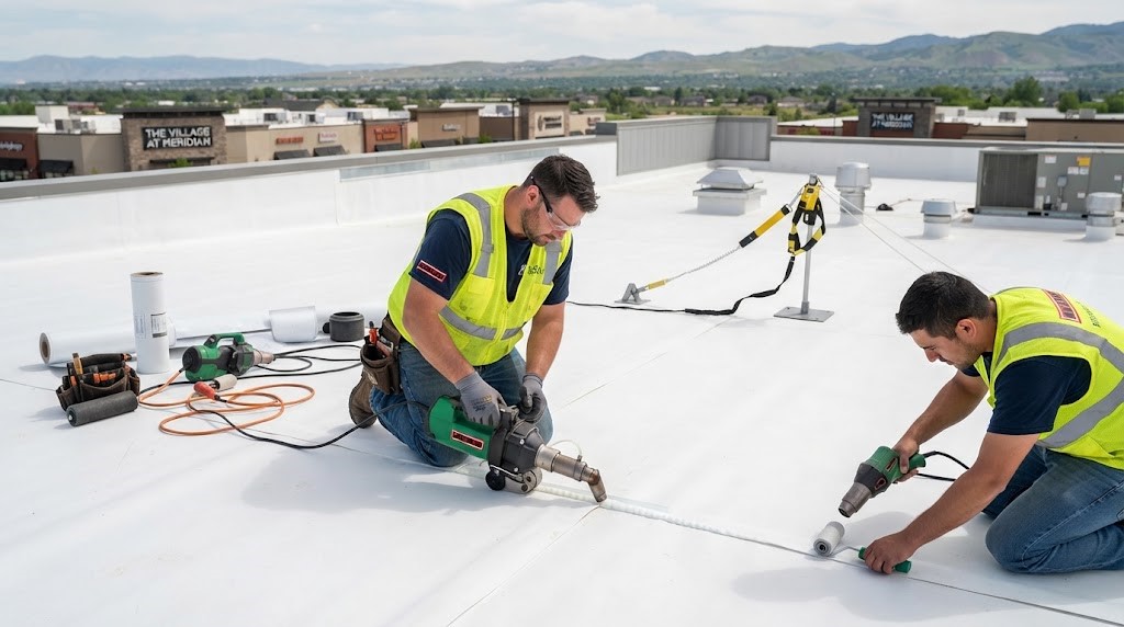 commercial roofing in Meridian ID