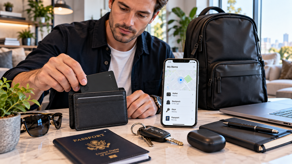 cross-platform tracker card