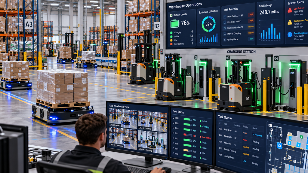 Multiway RCS fleet-control functions