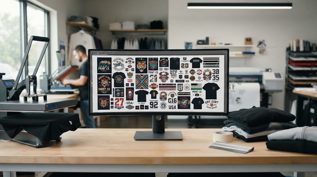 DTF gang sheet builder