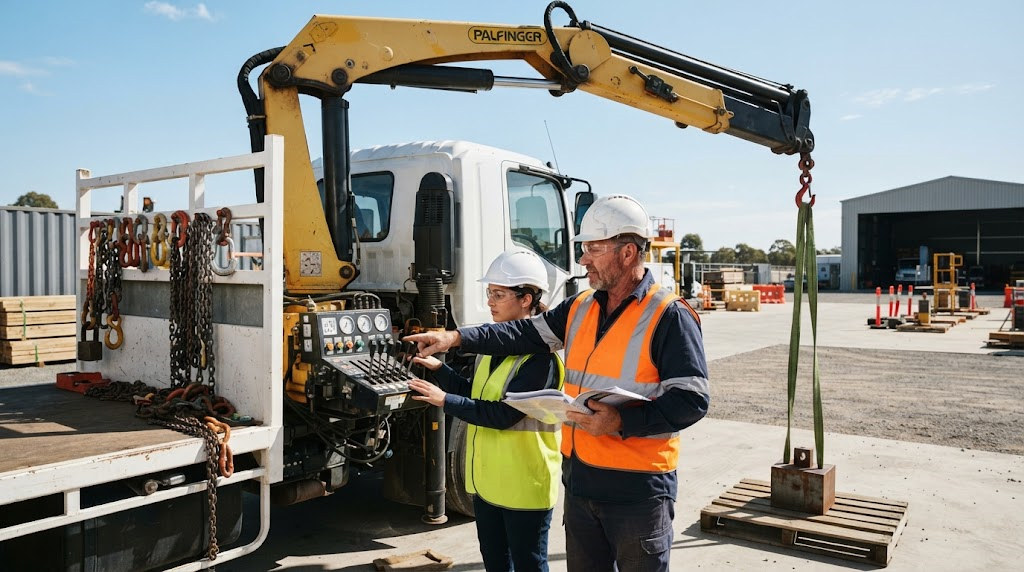 vehicle loading crane licence