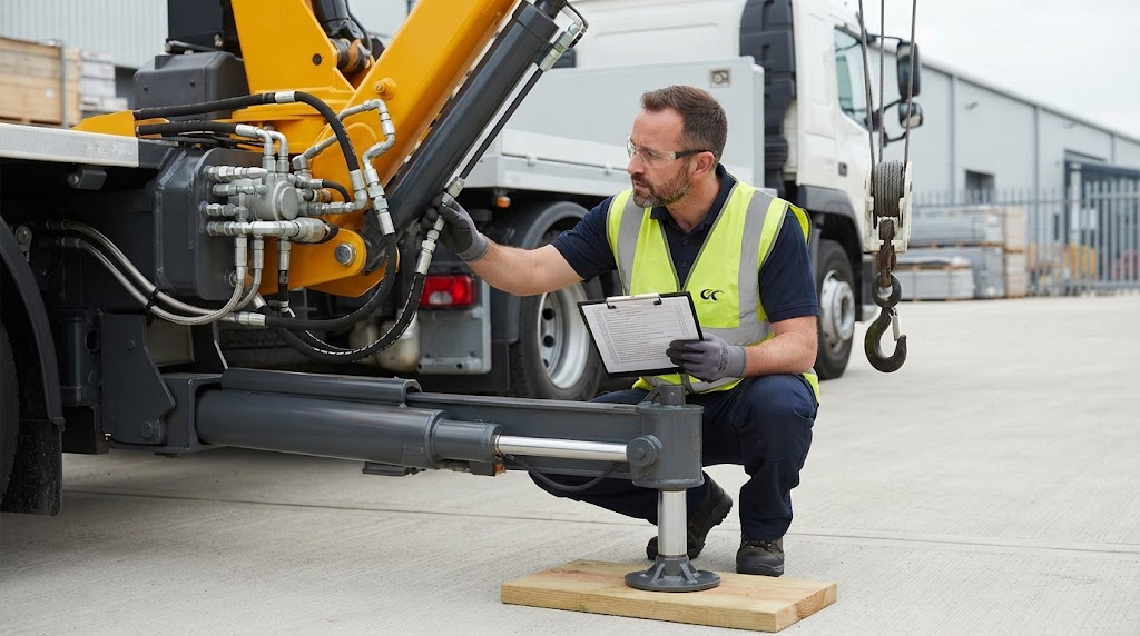 vehicle loading crane licence