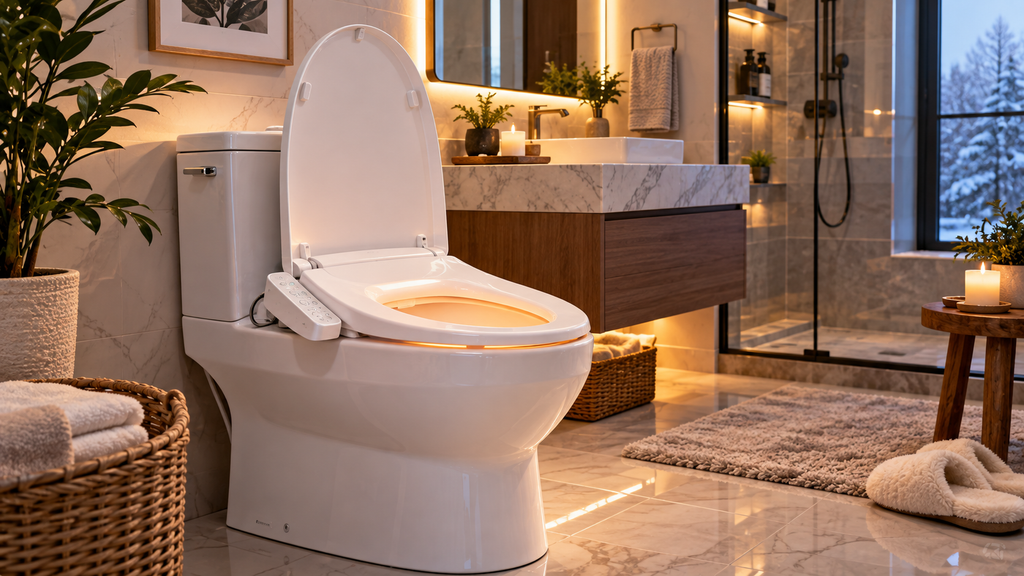 heated toilet seat
