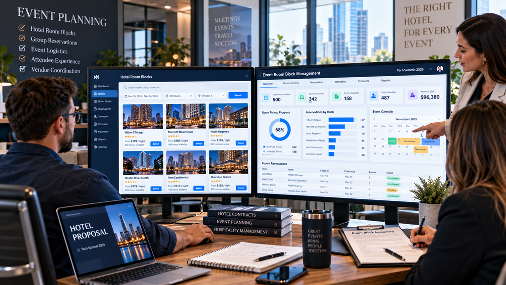 room block management software