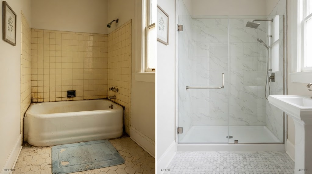 tub-to-shower conversions in New Orleans